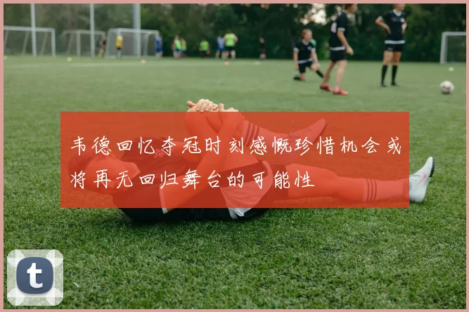 韦德回忆夺冠时刻感慨珍惜机会或将再无回归舞台的可能性